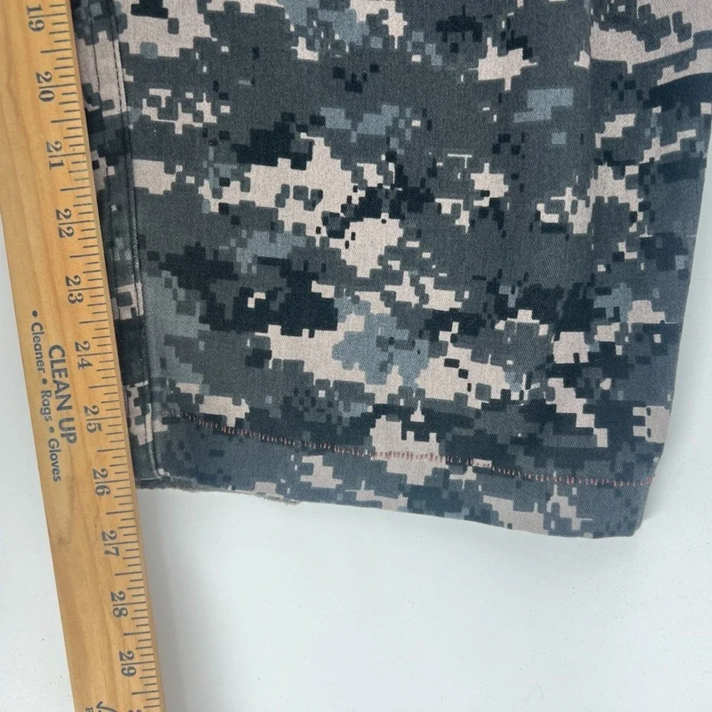 Tru Spec Cargo Pants Camo Digital Men 43 x 26 Grunge Military Utility FLAWS